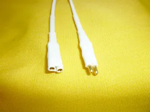White Pin Plug